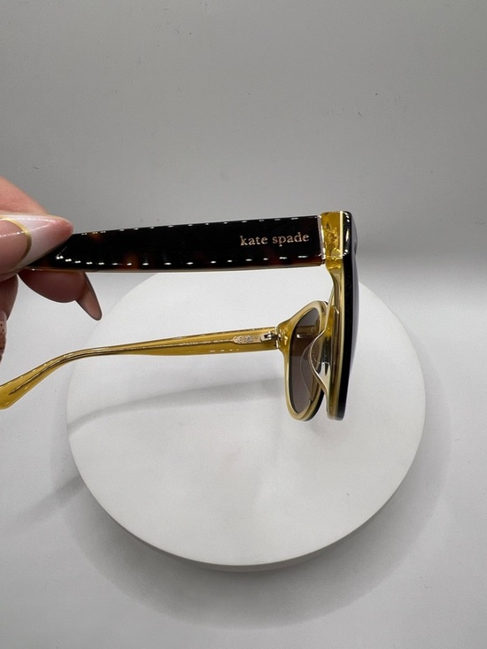 257. NWOT. kate spade Dark Tortoise Sunglasses with Brown Gradient Lenses. main image 5
